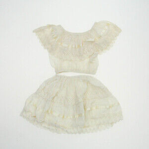 Unknown Brand Girls Ivory Apparel Sets size: 6-12 Months